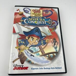 Disney Junior Captain Jake and the Never‎ Land Pirates DVD 2016 Great Never Sea